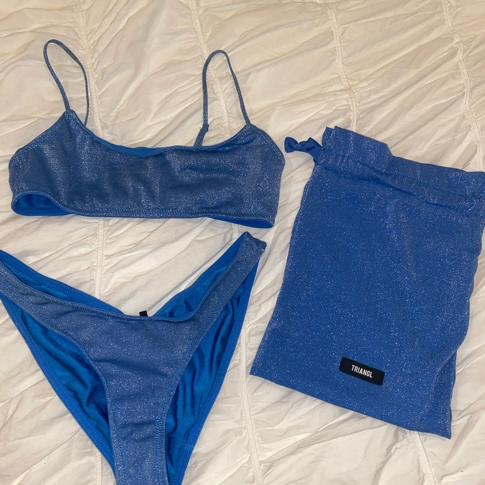 Mica- Marina Sparkle Triangl Bikini